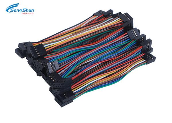 Buy cheap PVC Jacket Ribbon Cable Assemblies , Dupont Connector Cable Assembly from wholesalers