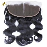 Buy cheap Light Brown Full Swiss Lace Closure Frontal 13x4 Virgin Human Hair product