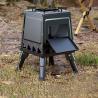 Buy cheap Camping Portable Folding Outdoor Wood Burner Stove In Carbon Steel from wholesalers