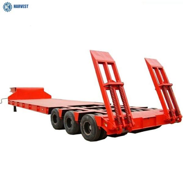 Buy cheap 100ton 120ton Harvest Lowbed 3 Line 6 Axles Heavy Duty Semi Trailer from wholesalers