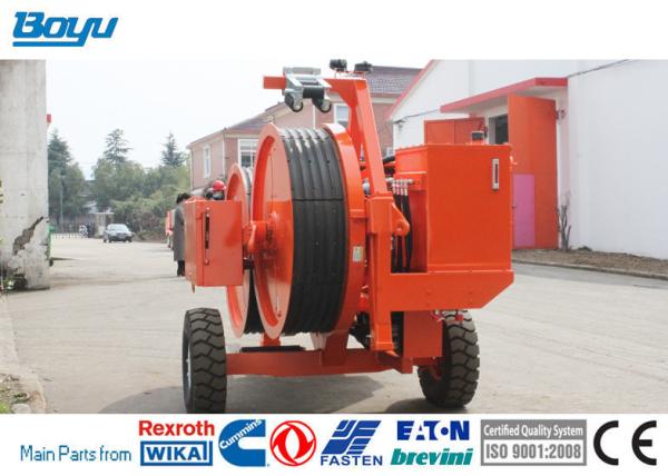 Buy cheap Deutz Air Cooled Engine Overhead Line Stringing Equipment Hydraulic Tension Machine from wholesalers