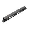 Buy cheap High Performance 1U Rack Mount Cable Management , Amp Cable Management With Cover YH4040 from wholesalers