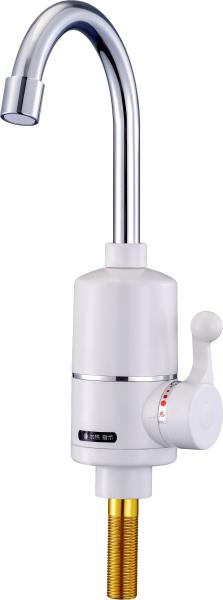 Buy cheap White 3000W Instant Hot Water Faucet Electric Water Heater Tap Kitchen Use LVD from wholesalers