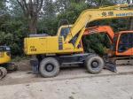 Komatsu PC150 Excavator 15 Ton Used Wheel Excavator Intelligent Control