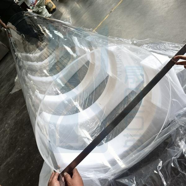 Wholesale Transparent Ozone Generator Quartz Glass Tube Large Diameter Heat