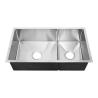 Buy cheap Household Luxury Italian Double Bowl Kitchen Sink Rectangular Bowl Shape from wholesalers