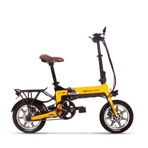 Buy cheap 14 Inch E Bike Folding Electric Bike 14x2.125 Tire Aluminum Fork from wholesalers