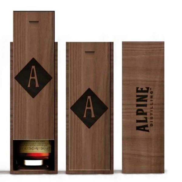 Buy cheap Luxury Wooden Box Liquor Packaging Box Laser Logo Whiskey Packaging Boxes from wholesalers