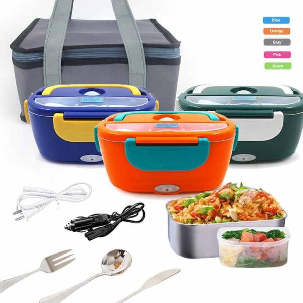 Buy cheap Warm Keeping Portable Heating Lunch Box 60W Stainless Steel Liner from wholesalers