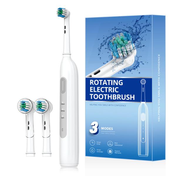 Buy cheap BX11 Rotating Toothbrush IPX7 Waterproof Round Head Rechargeable Adult sonic Toothbrush from wholesalers