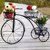Buy cheap Anti Abrasion Outdoor Antique Bicycle Metal Flower Stand from wholesalers
