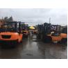 Buy cheap 4 Wheel Used Diesel Forklift Truck , 5 Ton Diesel Operated Forklift 2013 from wholesalers