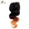 Buy cheap Ombre Body Wave Brazilian Virgin Hair Weave Human Hair Bundles With Closure from wholesalers