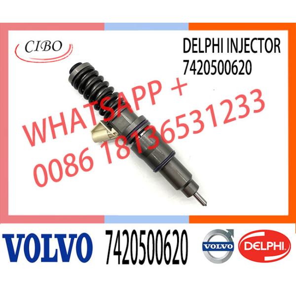 2 Pins Diesel Fuel Injector 7420500620 Fuel Injection Nozzle BEBE4C02001 BEBE4C14001 For VOL 9.0 LITRE TRUCK