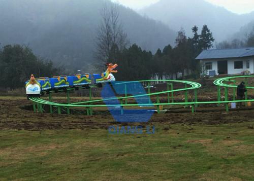 Buy cheap Special Design Track Rides , Amusement Worm Roller Coaster For Adult / Kids from wholesalers