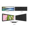 Buy cheap 43.9" Stretched Bar LCD Digital Display Screen For Indoor Advertising Display from wholesalers