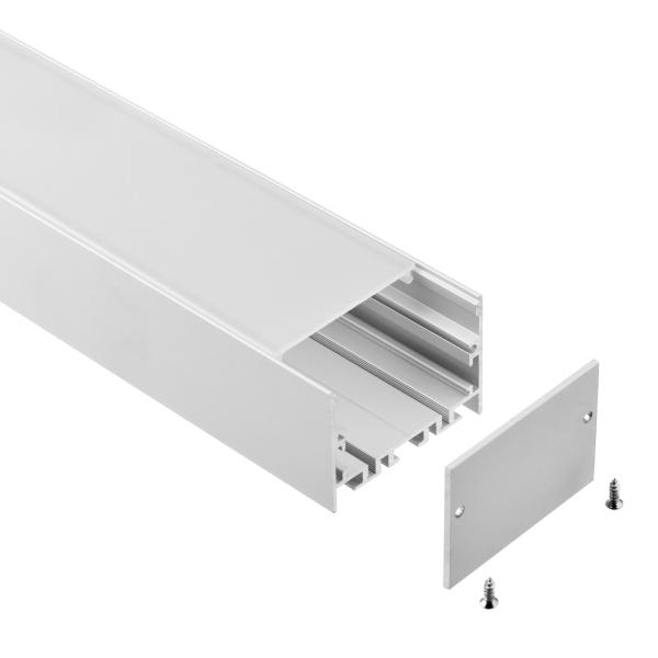 Buy cheap 6063 T5 Suspended LED Profile 50*35mm Kitchen Aluminium LED Strip Housing from wholesalers