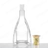 Buy cheap Glass Liquor Bottle with Cork 750ml 500ml 375ml 200ml 100ml Vodka Spirit Gin Rum from wholesalers