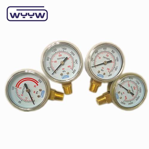 Buy cheap Lower Mount Gas Manometer Pressure Gauge For Oxygene Cylinder from wholesalers