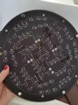 6500cd/sq P2.5 Outdoor Round LED Display 500w/sqm