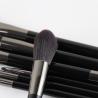 Buy cheap Cruelty Free Classic Cosmetic Makeup Brush Set Black Plastic Handle from wholesalers