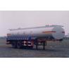 Buy cheap 2 Axles Oil Tank Trailer 28600L , Fuel Tanker Semi Trailer 28.6CBM 10000×2490×3350 from wholesalers