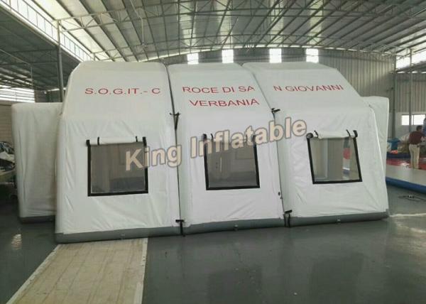 Buy cheap White 7*5m Unslead Inflatable Event Tent For Shelter , Warehouse from wholesalers