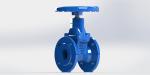 Non Rising Stem Water Gate Valve WRAS Approved Top Cap Operated