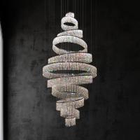 Buy cheap Modern Staircase Chandeliers For Living Room Lobby Club Luxury Ring Lights(WH-NC product
