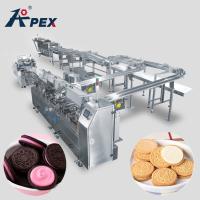 Buy cheap Fully Automatic Oreo Biscuit Making Machine Single Lane Center Filled product