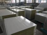 Noise Reduction Rock Wool Sandwich Insulation Panel For Steel Thickness 0.4 - 0