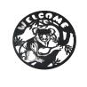 Buy cheap High Durability Outdoor Metal Garden Ornaments Koala Shape Cutting from wholesalers