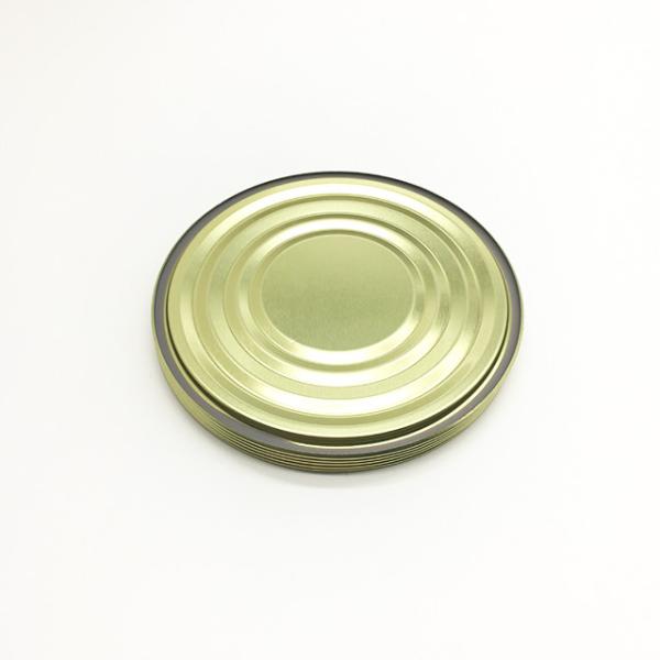 Quality 83mm ETP/TFS Metal Can Lids, aluminum paste intertal Specially used for luncheon meat, silver color for sale
