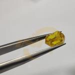 Yellow Uncut Rough Diamond Lab Grown Synthetic Diamond For Gem