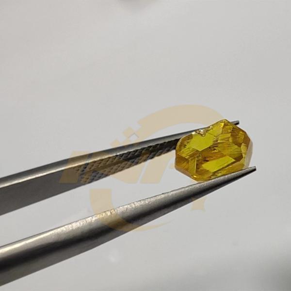 Buy cheap Yellow Uncut Rough Diamond Lab Grown Synthetic Diamond For Gem from wholesalers