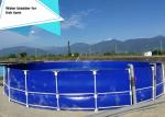 Anti Vibration 60CBM Galvanized Steel Fishing Tanks