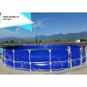 Buy cheap Anti Vibration 60CBM Galvanized Steel Fishing Tanks from wholesalers