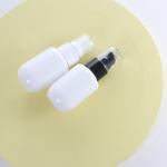 162mm 100ml Lotion White Cylindrical Cosmetic Spray Bottles