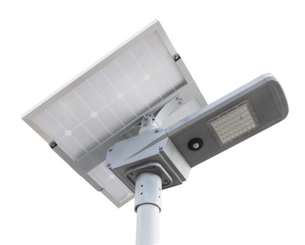Buy cheap High Lumen Solar Garden Street Lamps , 140LM/W 30w Solar Panel Street Light IP65 from wholesalers