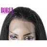 Buy cheap Natural Color Full Lace Human Wigs Brazilian Kinky Yaki Straight Soft Smooth from wholesalers