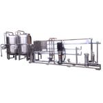10TPH Double Pass Reverse Osmosis Water Purification Machine 300 PSI Pressure