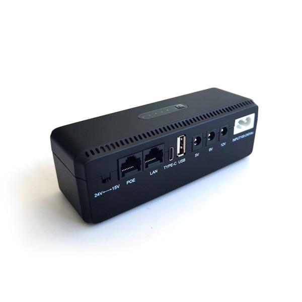 Buy cheap 18w Mini DC UPS Power Supply 10400mah Poe Ups 5v 9v 12v 24v DC Output from wholesalers