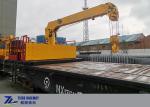 Buy cheap Railway Crane Wagon 5/10 Tons Hydraulic Lift Crane Transfer Sleepers Rails Ballast from wholesalers