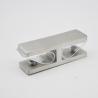 Buy cheap Stainless steel Glass Clamps 180 degree RS2313 plus, 80X25mm, thickness 5mm, SS304 satin, mirror, black from wholesalers