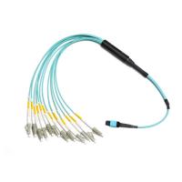 Buy cheap LSZH Fiber Optic Cable Patch Cord , 12 / 24 Core Lc Fiber Patch Cord For Patch product