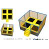 Buy cheap 22M2 Small Indoor Trampoline Park Equipment/ China Supplier Trampoline/ Amusement Jumping Bed from wholesalers