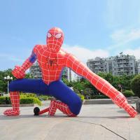 Buy cheap Promotional custom made pvc inflatable Spiderman big inflatable advertising product