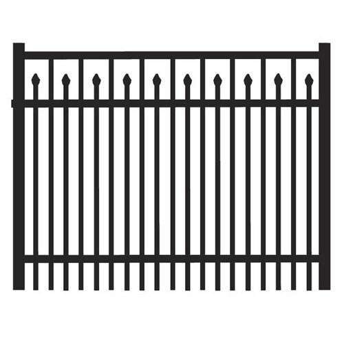 Buy cheap 2500mm 3000mm Tubular Steel Fence Dark Grey Black Green Metal Tubular Fencing from wholesalers