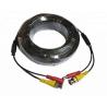 Buy cheap CCTV System Black Jacket BNC DC Camera Surveillance Cable from wholesalers