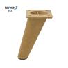Buy cheap KR-P0334W1 152mm Angle Replacement Plastic Couch Legs Chair Extenders Wood Color from wholesalers